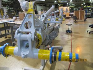 737 LH main landing gear freshly Overhaul at ATI Aviation Services, Cleveland, OH